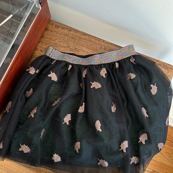 Sz small girl rainbow unicorn tutu skirt tulle - Picture 1 of 4